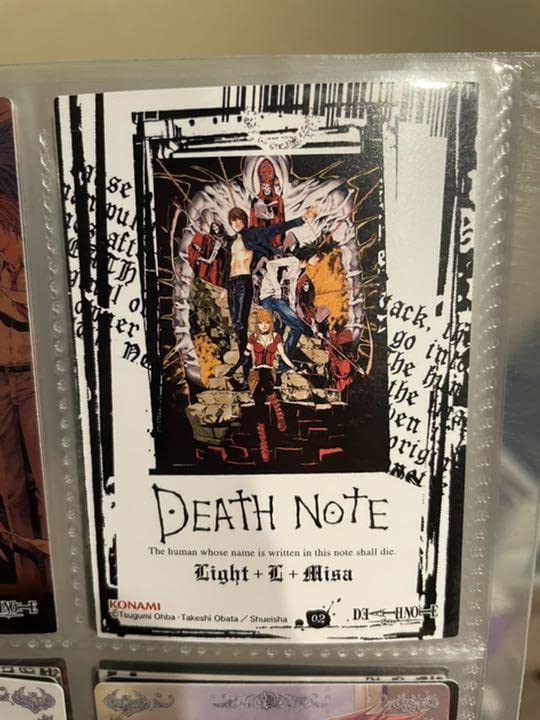 Amazon.co.jp: デスノート death note カード 02 夜神月 ライト L エル